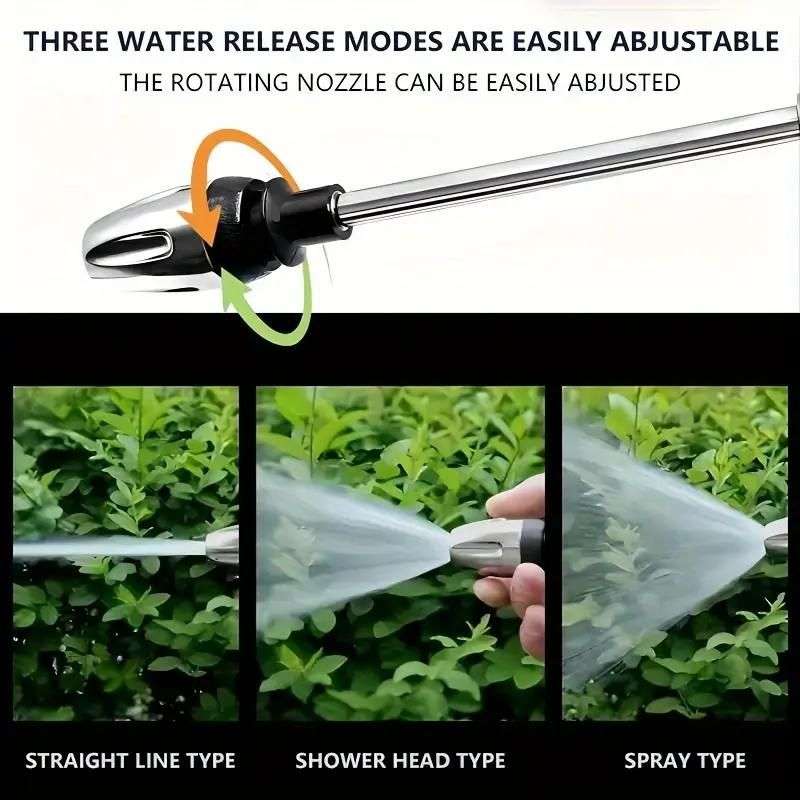 High-Pressure Spray Gun With Foam Bottle