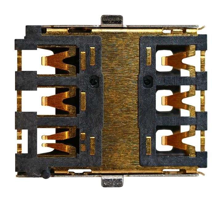 Gct (SIM8055-6-1-14-00-A) Memory Card Connector, Nano SIM, Push-Pull