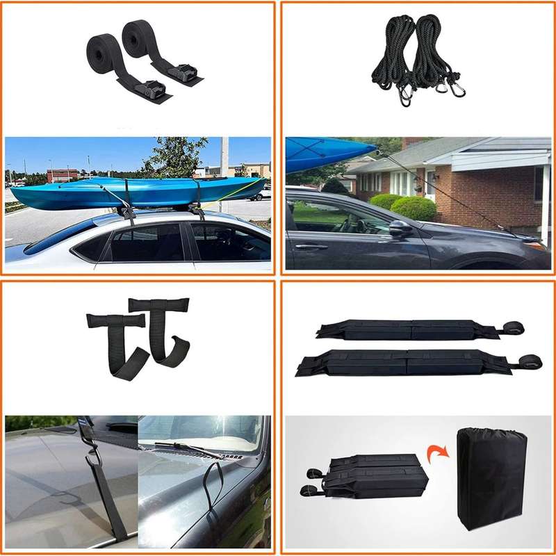 Soft Rack JG20375427 Roof Rack Black