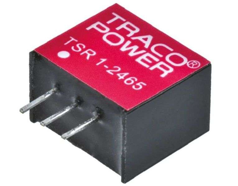 Traco Power (TSR 1-2465) DC/DC Converter, 6.5 W, 6.5 V, 1 A