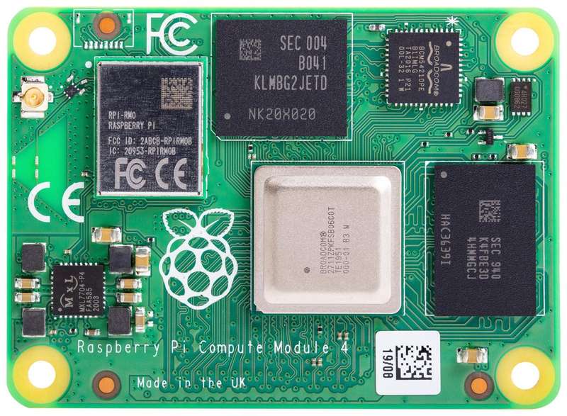 Raspberry-Pi (CM4002008) Compute Module 4, 2GB RAM, ARM Cortex-A72