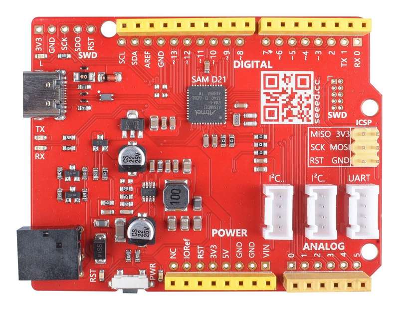 Seeed Studio (102010248) Development Board, ATSAMD21, 32bit, ARM Cortex-M0+