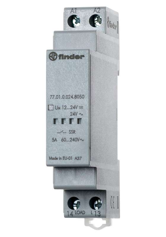 Finder (77.01.9.024.9024) Solid State Relay, SPST-NO, 15 A, 36 VDC