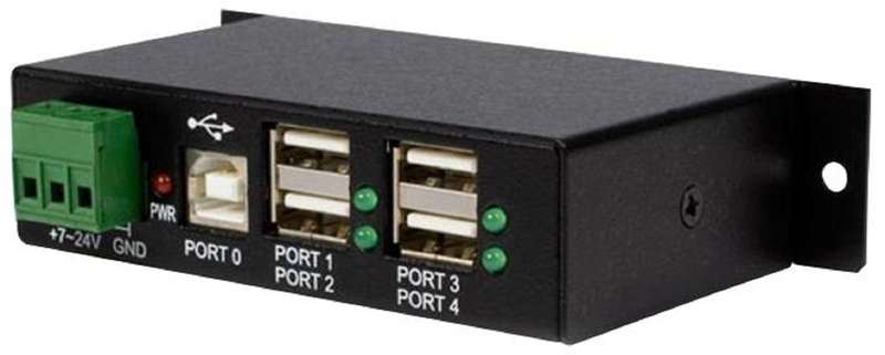 Startech (ST4200USBM) 4 Port Rugged Industrial USB Hub - Mountable