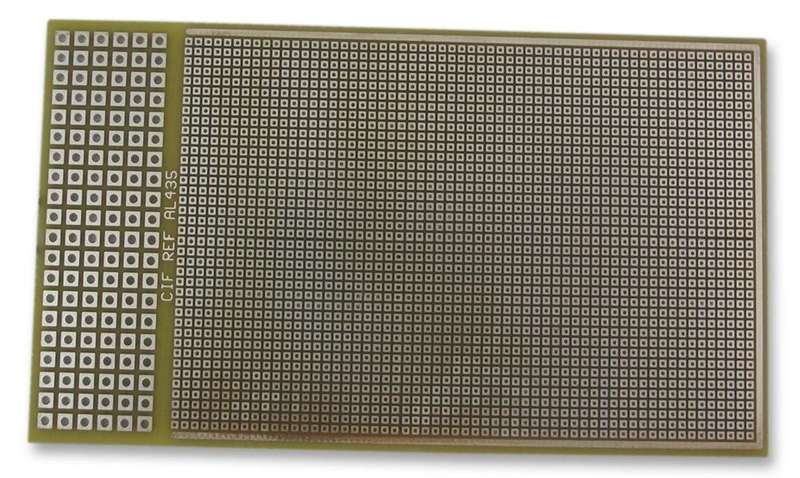 CIF (AL435) Testboard, Prototype, Epoxy, 0.7mm, 53mm x 95mm