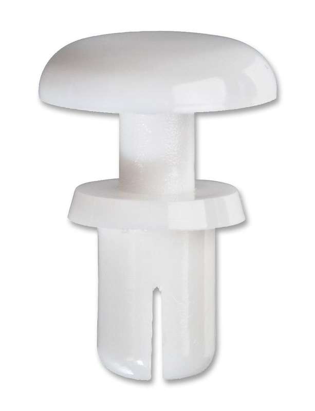 TR Fastenings (TRSR3535W) Rivet, Snap, Nylon 6