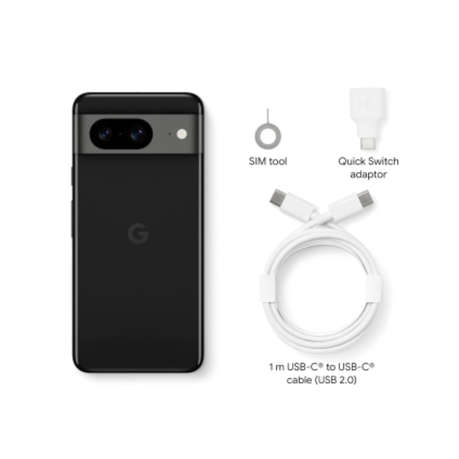 Google Pixel 8A 128GB/8GB (Black) + Google Pixel Buds Pro