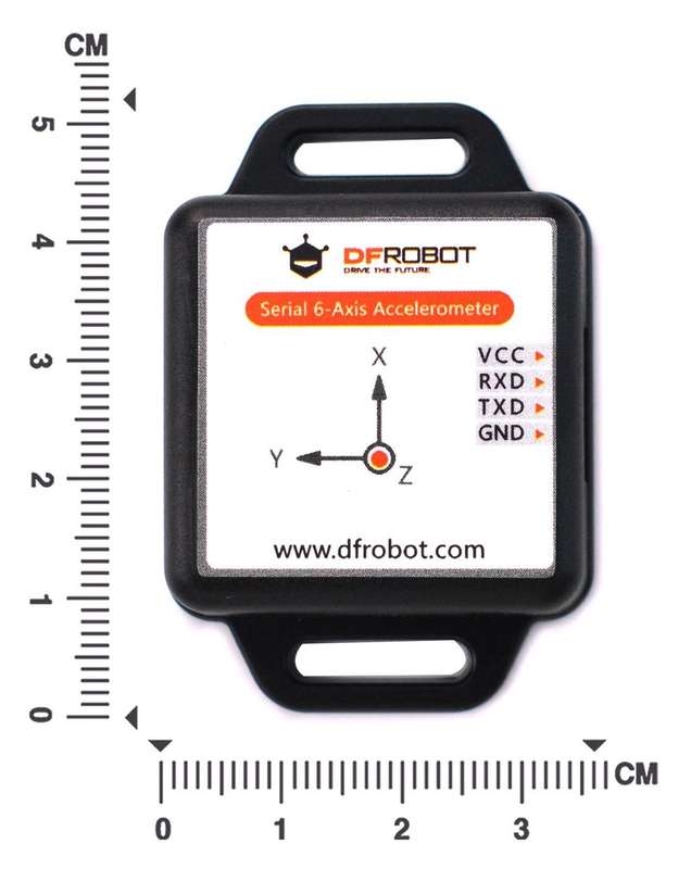 DFRobot (SEN0386) Serial 6-Axis Accelerometer, Wire, DFRduino UNO R3 Boards