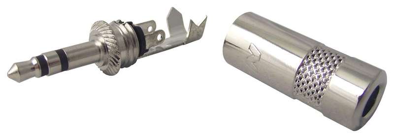 Neutrik (NYS231) Phone Audio Connector, Stereo, 3 Contacts