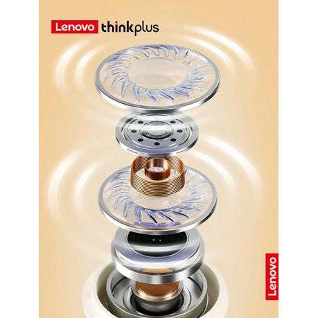 Lenovo Thinkplus - LP11 - TWS Wireless Dual Stereo Earbuds - Beige