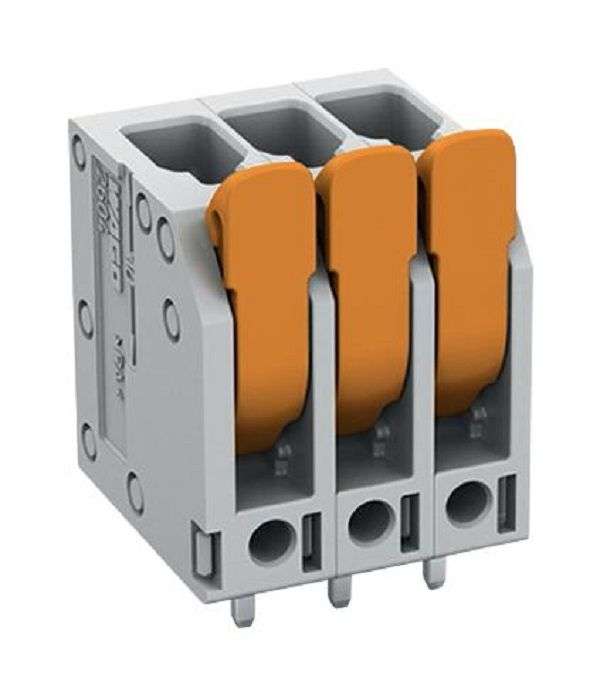 Wago (2604-3104) Wire-To-Board Terminal Block, 5 mm, 4 Ways