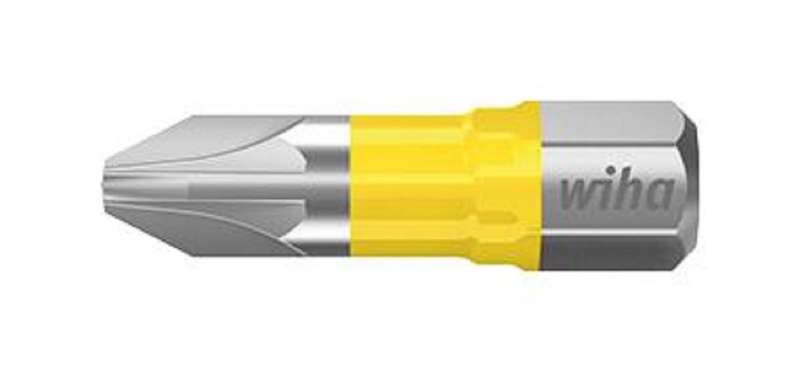 Wiha (41589) Hex Driver Bit, Y Bit, Pozidriv, PZ2, 25 mm Length