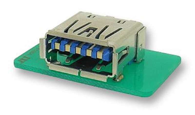 Jst (UB3A-9R-D6C-112(HF)) USB Connector, USB Type A, USB 3.0, Receptacle
