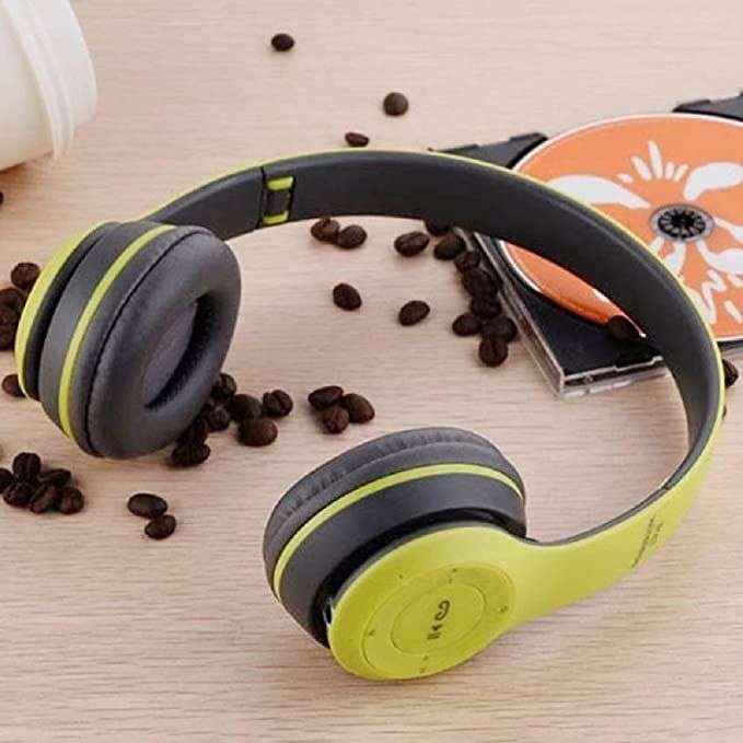P47 Wireless Bluetooth Headphones - Green