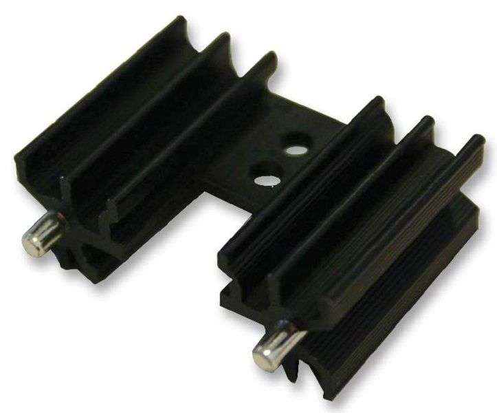 Multicomp Pro (MC33291) Heat Sink, Square, PCB, Extruded, 11.4 °C/W