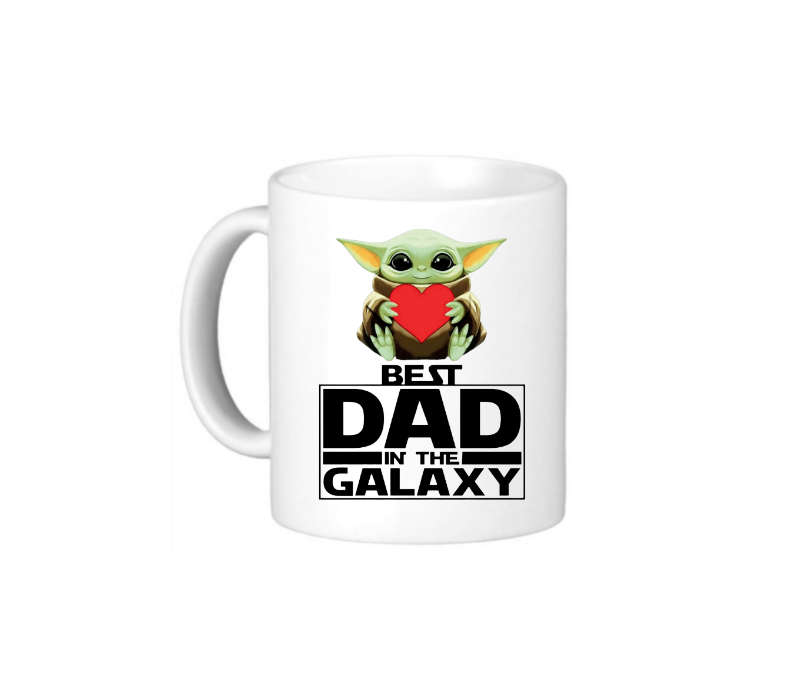 Yoda Coffee Mug - Best Dad In the Galaxy - Coffee Mug