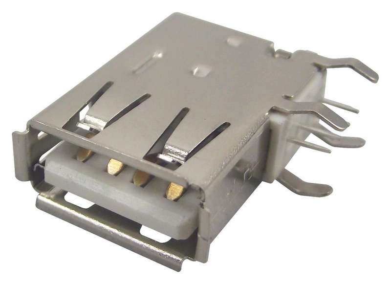 Wurth Elektronik (614004134726) USB Connector, USB Type A, USB 2.0