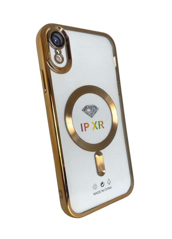 Cover Case for iPhone XR Compatible with Mag Safe Charging - Metallic