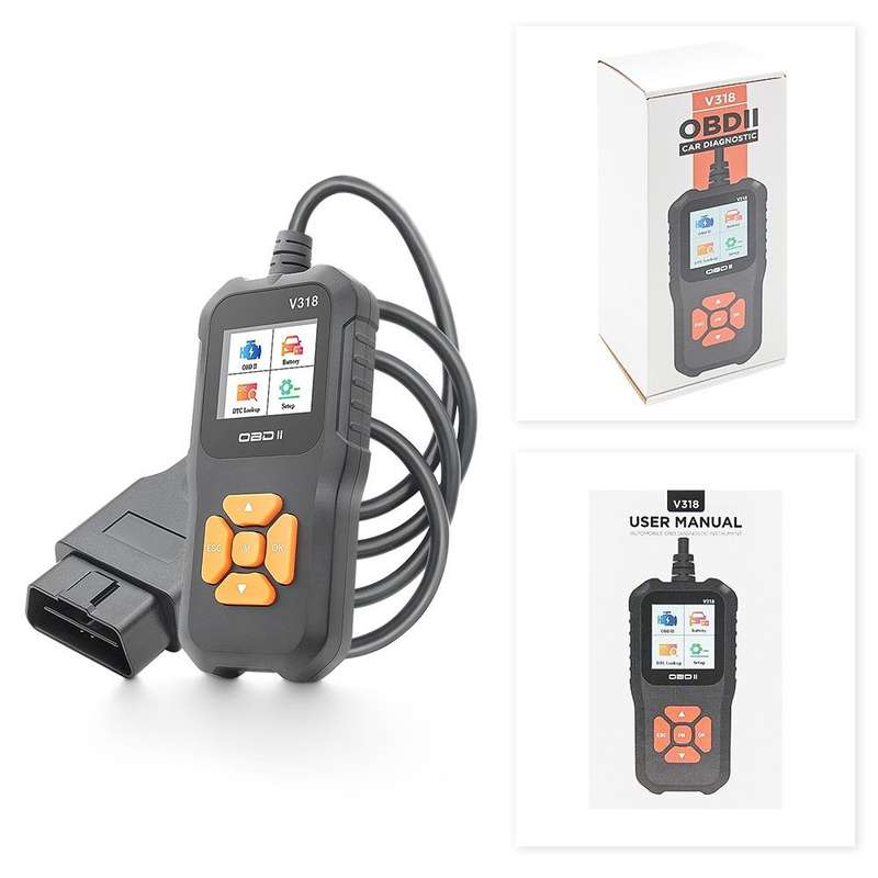 V318 Car OBD2 Scanner for Car Engine Fault Code Reader Scan Tool
