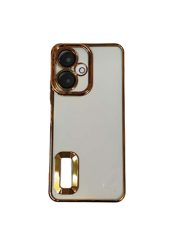 Redmi 13c Slim Fit Dual Color & Clear Camera Protective Cover