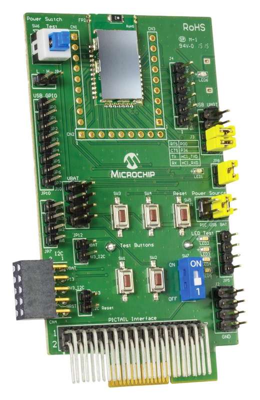 Microchip (RN-4870-SNSR) Daughter Board, PICtail / PICtail Plus