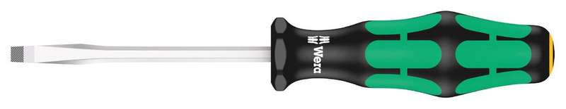 Wera (007670) Screwdriver, Slotted, Hexagon, 75mm Blade, 3.5mm Tip