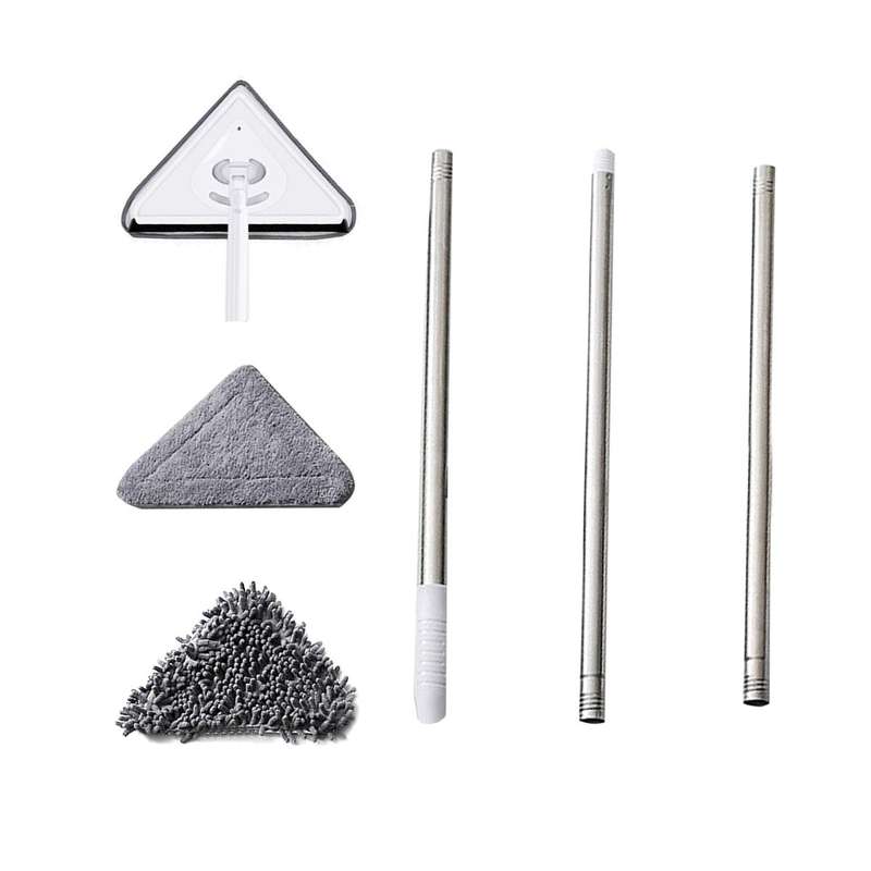 Dream world Long Arm 3in1 Window Glass Cleaning Squeegee Mop