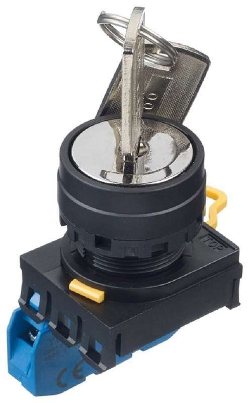 IDEC YW1K-32CE20 Keylock Switch, 3 Position, Screw, 10 A