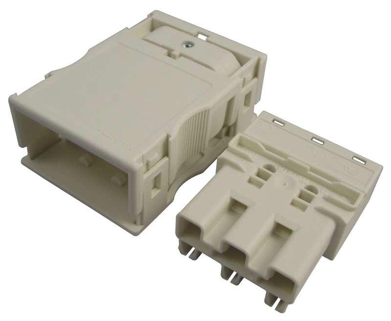 Wago (770-133) Rectangular Connector, 3 Contacts, Plug, Clamp, 1 Row
