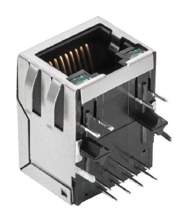 Wurth Elektronik (74990111211) Modular Connector, RJ45 Jack, 1 x 1 (Port)