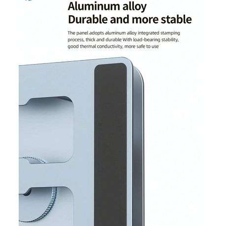 HP - Anti-Slip Laptop Stand With 360 Rotating Base - Dark Grey
