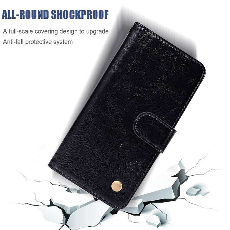 Vintage Faux Leather Wallet Flip Shockproof Case for Samsung Vintage A32 4G