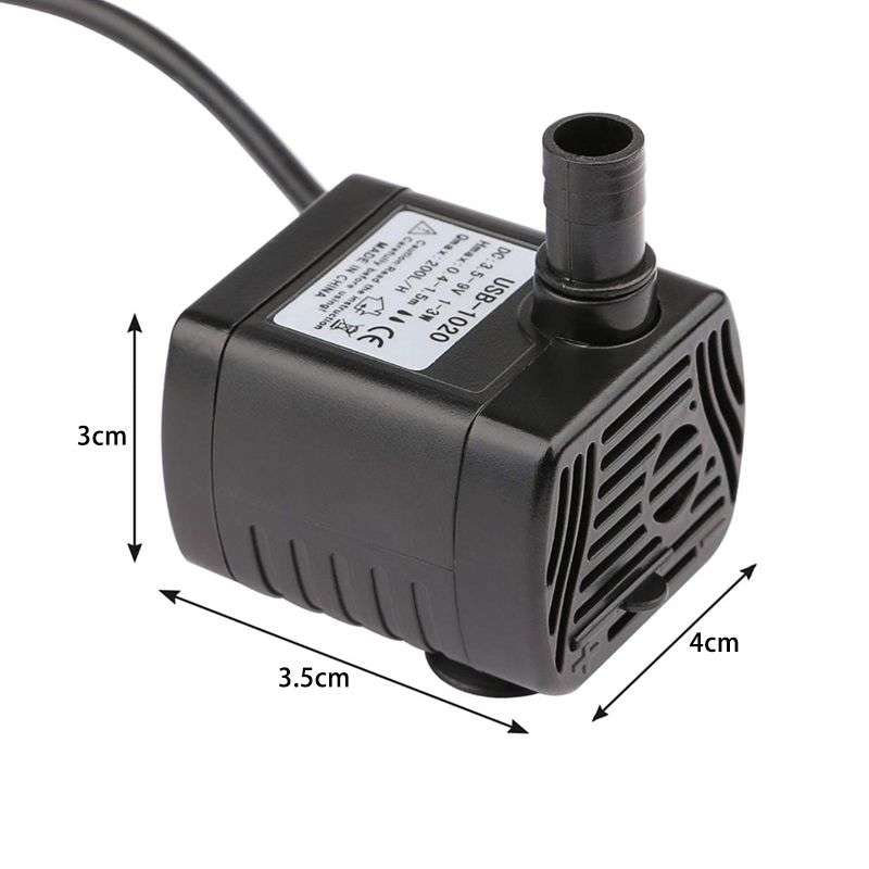 Water Fountain Pump Submersible USB Water Pump 3W