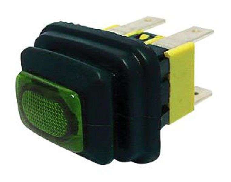 Multicomp Pro (MCPS-5-110-PLBG-SW) Industrial Pushbutton Switch, SPS