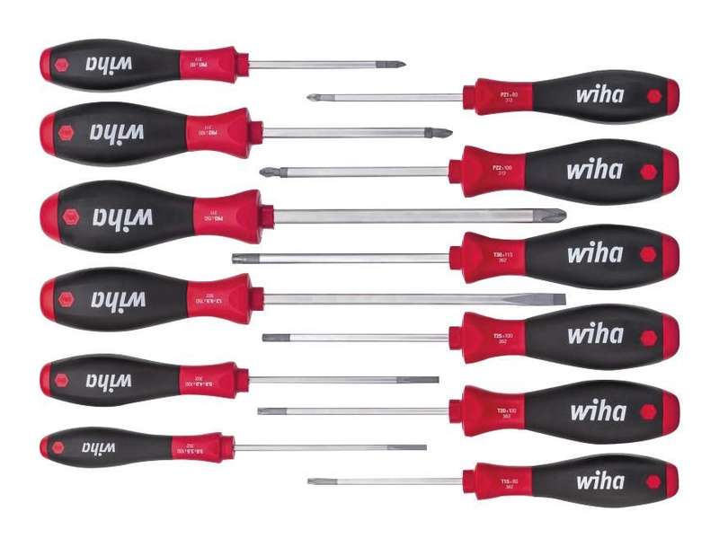 Wiha (41002) Screwdriver Set, 12 Pieces