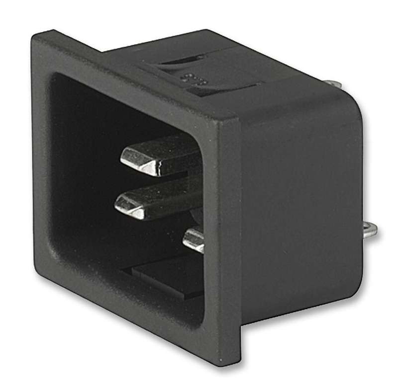 Schurter (4793.4000) IEC Power Connector, IEC C20 Inlet, 20 A, 250 VAC