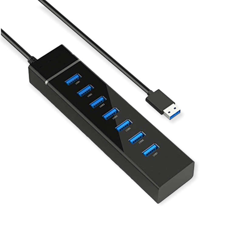7 Port USB 3.0 Hub 120cm