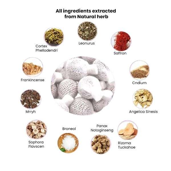 Yoni Cleansing & Detox Pearls for Women - 100% Natural (5 packets)
