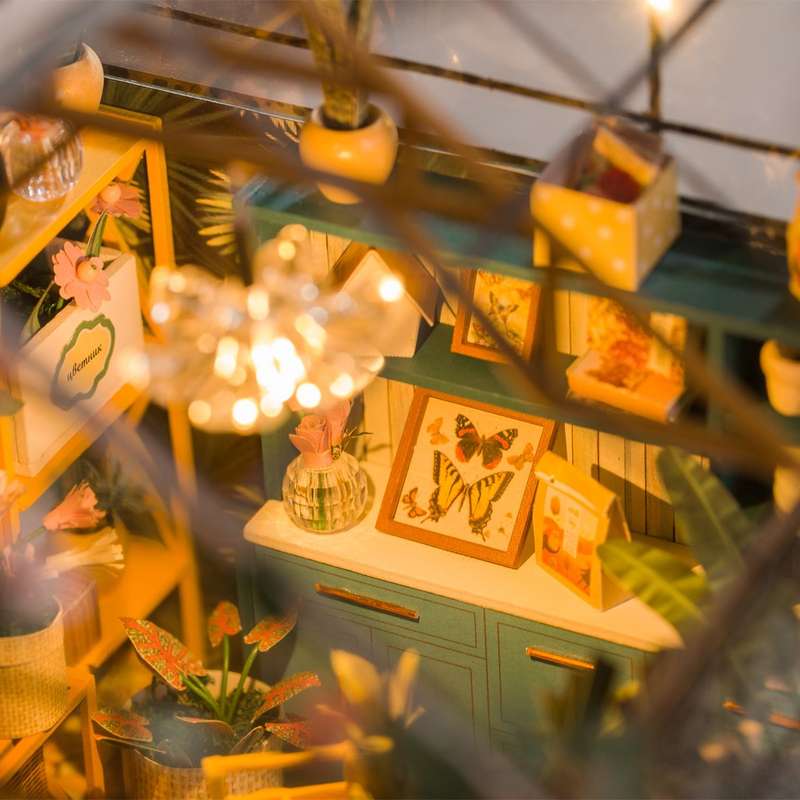 Cuteroom DIY Miniature House -Happy Flower House