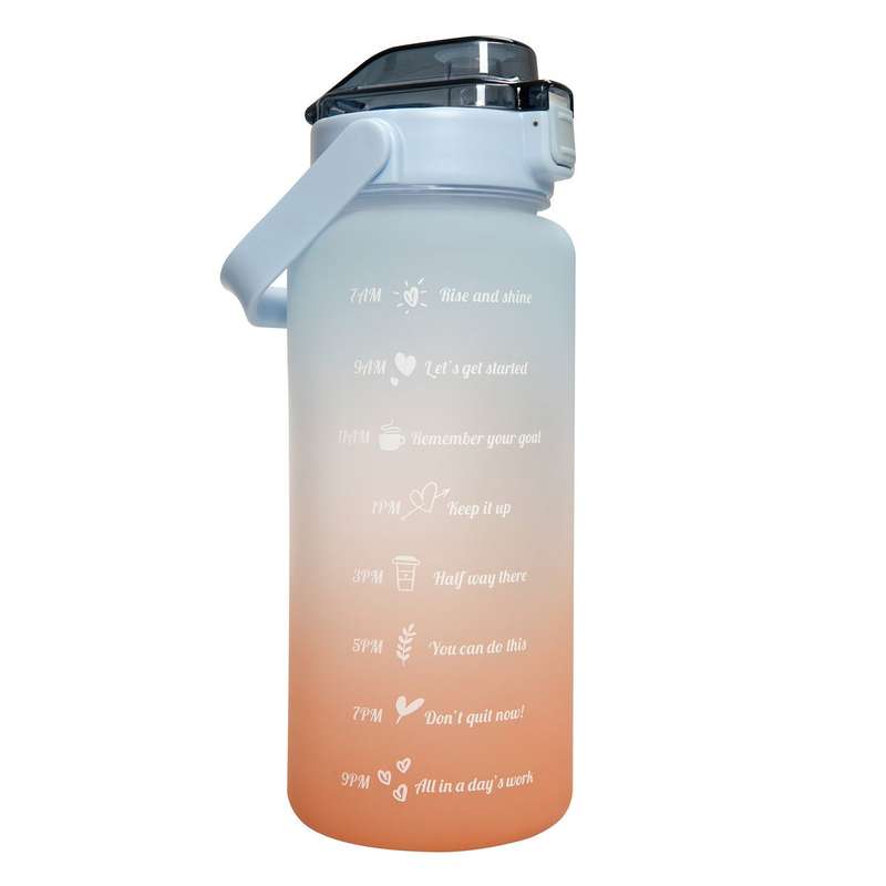 Motivational Water Bottle 2L