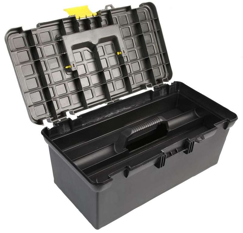 Duratool D00408 Plastic Tool Box