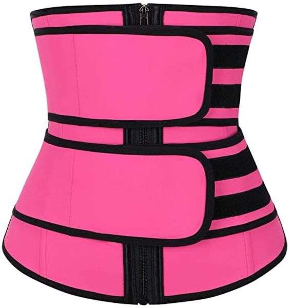 Corset Waist Trimmer - High Compression With A Zipper