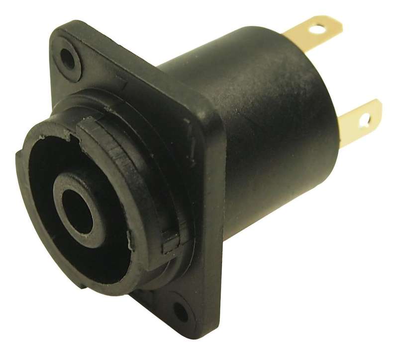 Cliff Electronic (FCR2064) High Power Connector, Receptacle, 250 VAC