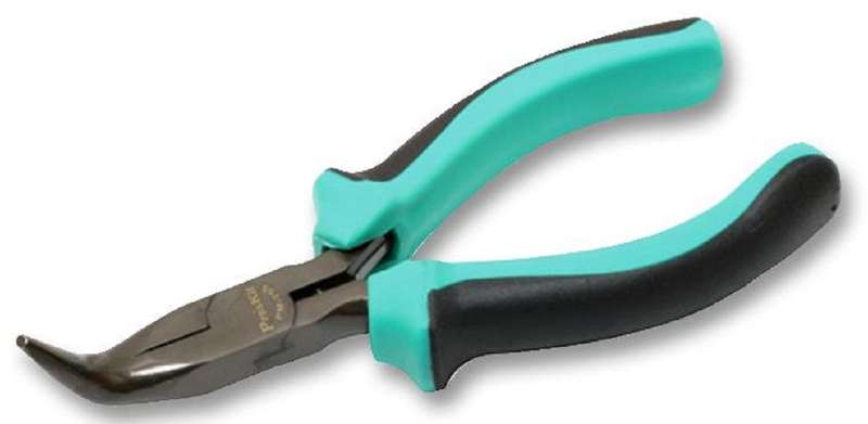 Proskit (PM-755) Bent Nose Carbon Steel Plier, 138mm Length