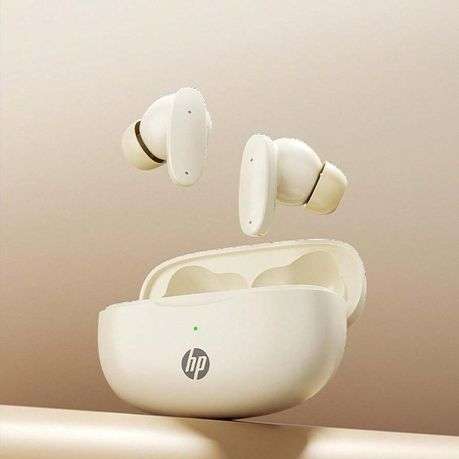 HP - H10I - HIFI Sound Sport TWS Wireless Earbuds - Beige