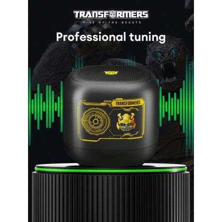 TRANSFORMERS - TF-Y09 - Wireless Water Resistant Speaker - Black