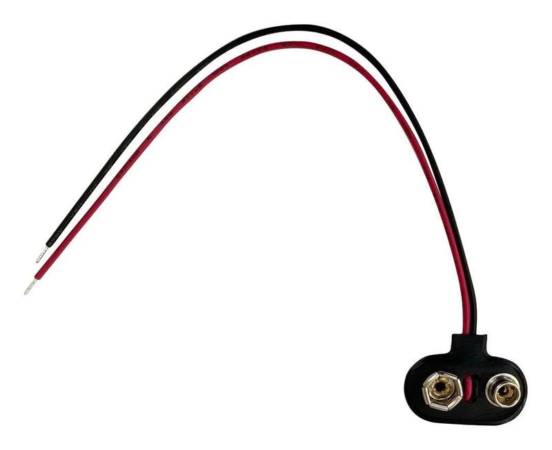 Multicomp Pro (MP006239) Battery Contact, PP3, Copper, 6" Wire Lead