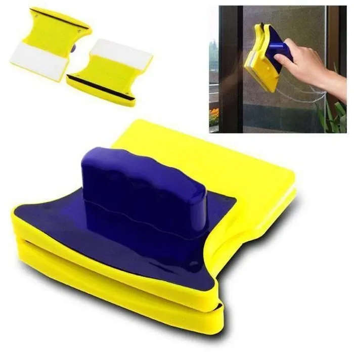 Double Sided Magnetic Glass Cleaner