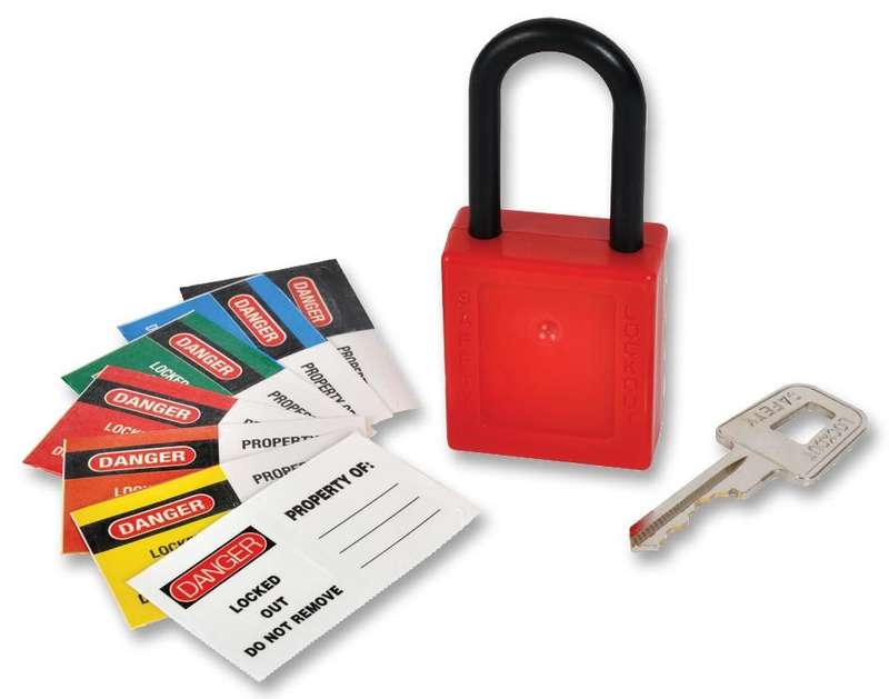 CK Tools (K80040) Safety Padlock, Lockout, Nylon, 40mm