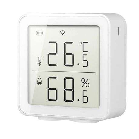 TUYA Smart WiFi Temperature & Humidity Monitor Digital Display